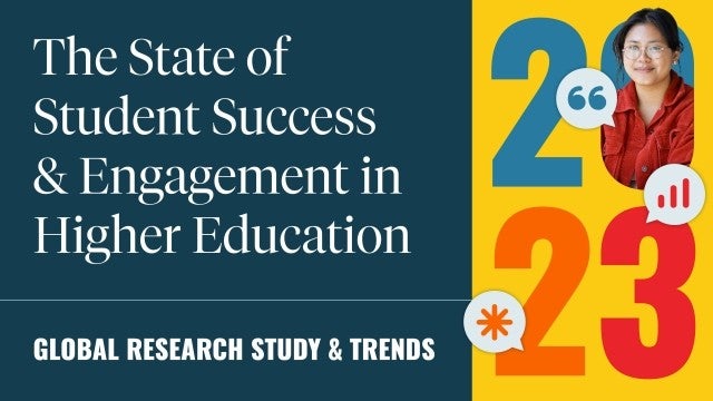 全球研究调查与趋势 - 高等教育学生成功与参与度状况